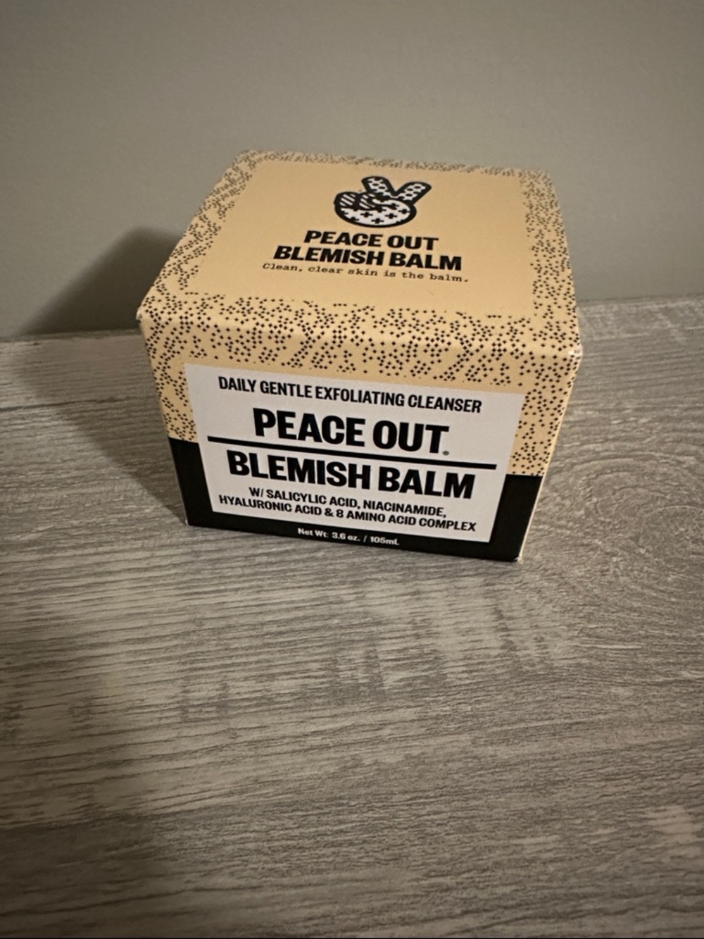 NWOT Peace Out Blemish Balm w/ Niacinamide